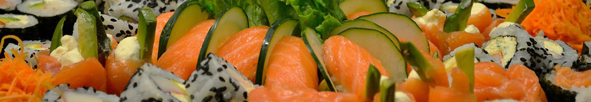 Eating Japanese Sushi at Shinju Sushi III restaurant in Brooklyn, NY.